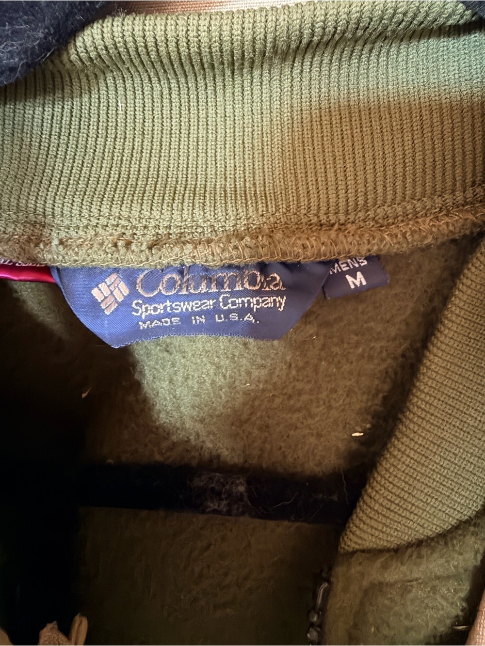 Vintage Colombia hunting fishing jacket tan M - Picture 3 of 10